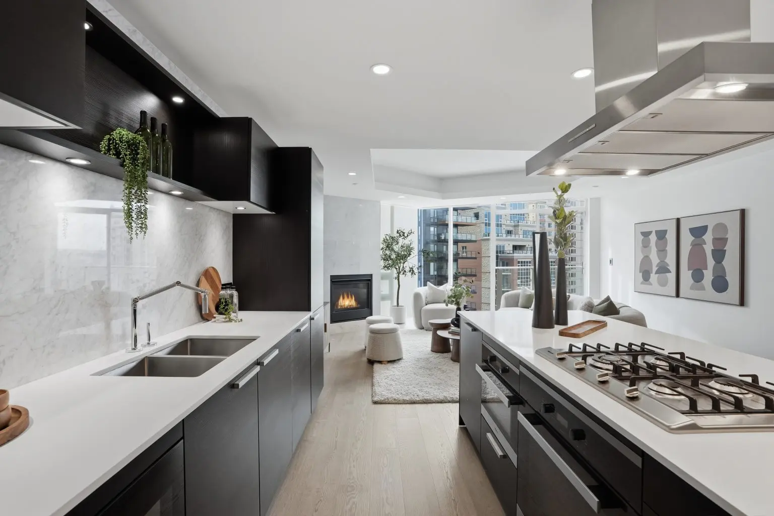 Best Airbnb staging Calgary property with professionally coordinated interior styling